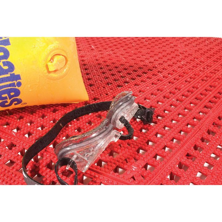 Dalle de sol en PVC souple et hygiénique - caillebotis milieux humides FLEXI-DECK LEISURE