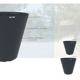 Vase Tradition en PEHD