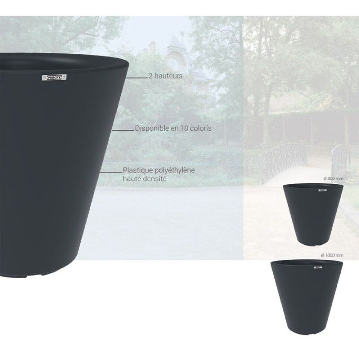 Vase Tradition en PEHD