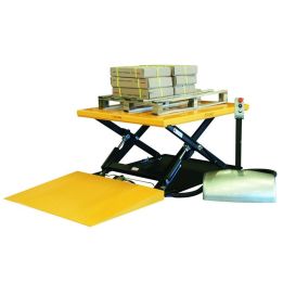 Table élévatrice électrique 1000 kg avec rampe | Tables élévatrices