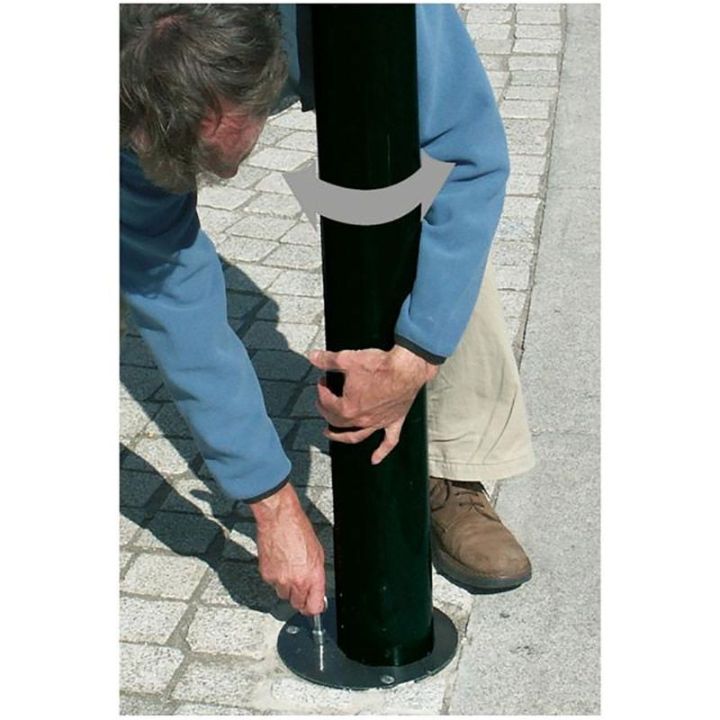 Système d'amovibilité pour potelets Serrubloc®