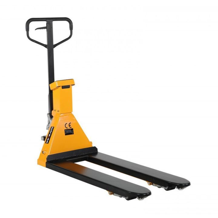 Transpalette manuel peseur 2000 kg | Transpalettes peseurs | Tire palette