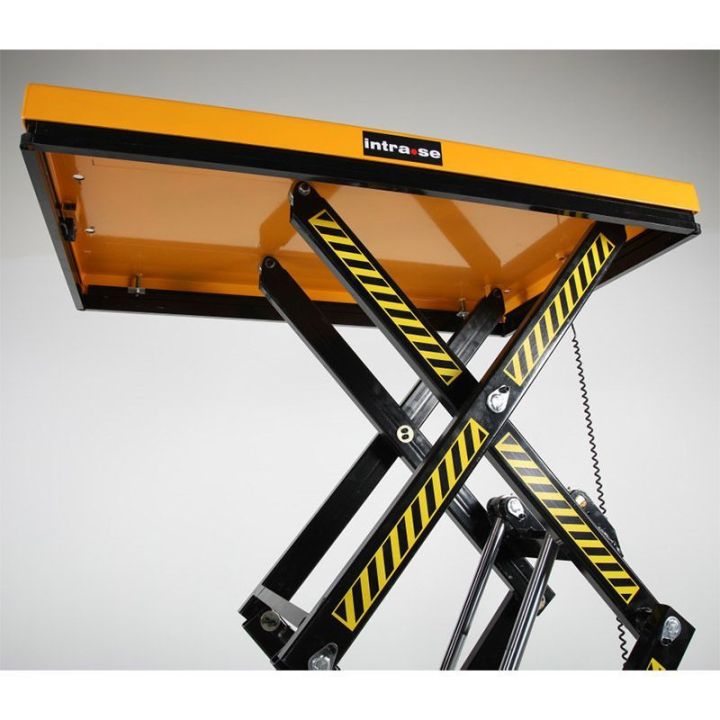 Table élévatrice électrique double ciseaux | Tables élévatrices