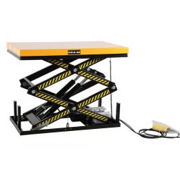 Table élévatrice électrique double ciseaux | Tables élévatrices