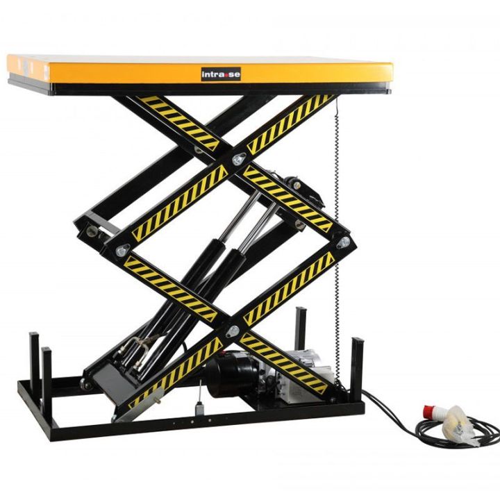 Table élévatrice électrique double ciseaux | Tables élévatrices