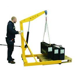 Grue d'atelier mobile à bras téléscopique | Appareils de levage