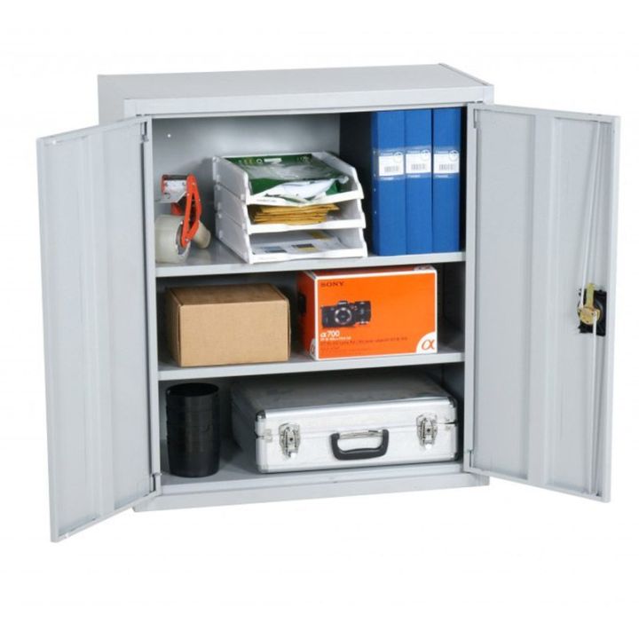 Armoire d'atelier basse double portes | Mobilier d'atelier
