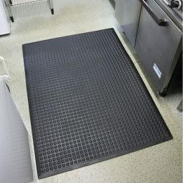 Tapis agroalimentaire ergonomique à bulles - Tapis agroalimentaire BUBBLEMAT CATERING