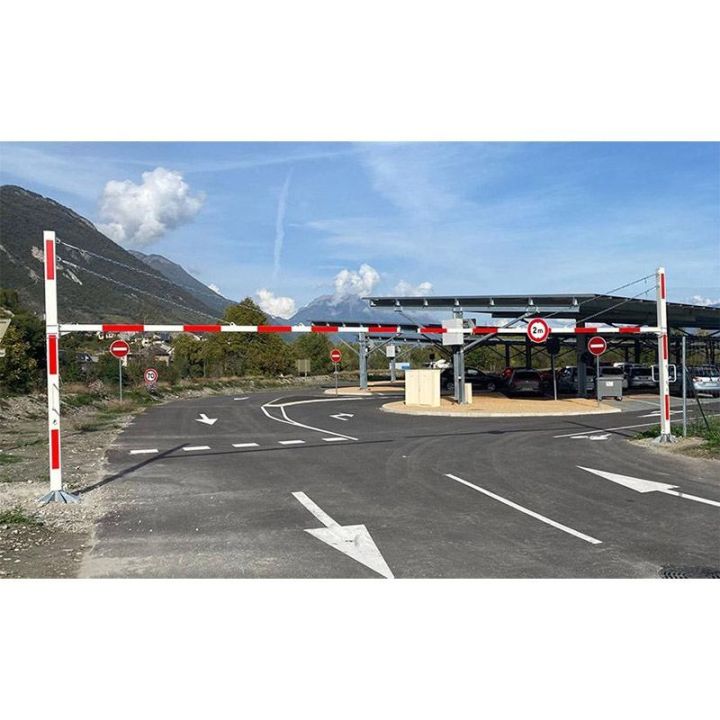 Portique pivotant pour parking idéal dans la gestion d'accès des poids lourds et autres grands véhicules.