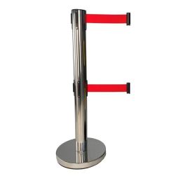 Poteau de guidage à double sangles avec 4 mètres de sangles
