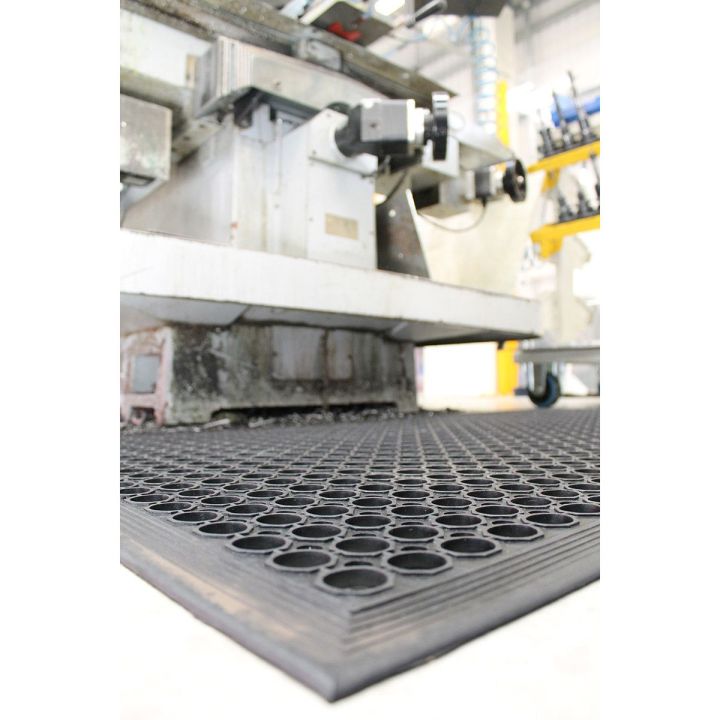 Caillebotis antifatigue en caoutchouc et nitrile - Caillebotis industriels HIGH-DUTY