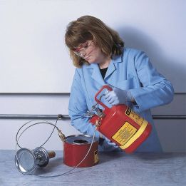 Bidon de sécurité en PEHD Type I pour le stockage et la distribution de produits chimiques
