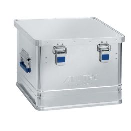 Malle de transport en aluminium avec couvercle