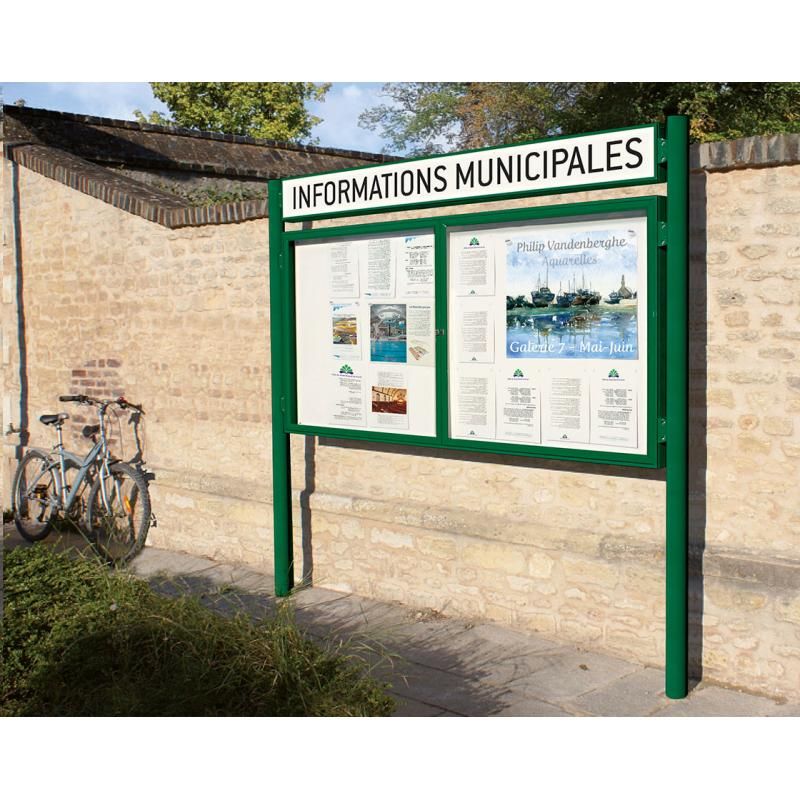 Vitrine d'affichage d'extérieur