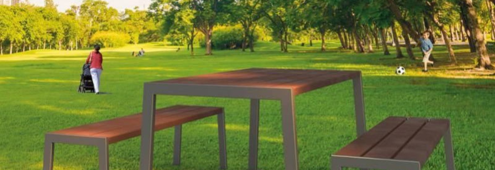 Avantages du mobilier urbain en plastique recyclé.