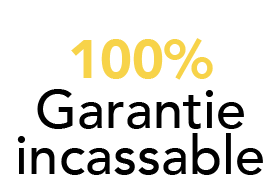 100% garantie incassable