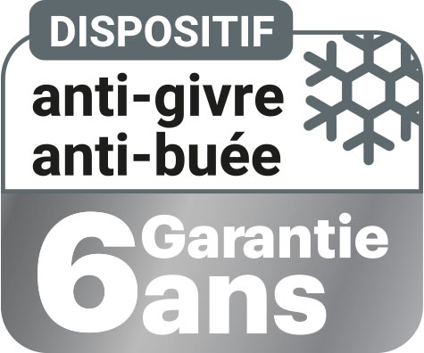 Dispositif antigivre/ antibuée - Garantie 6 ans